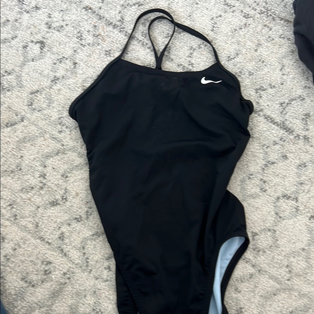 Nike Black One Piece Performance Swimsuit